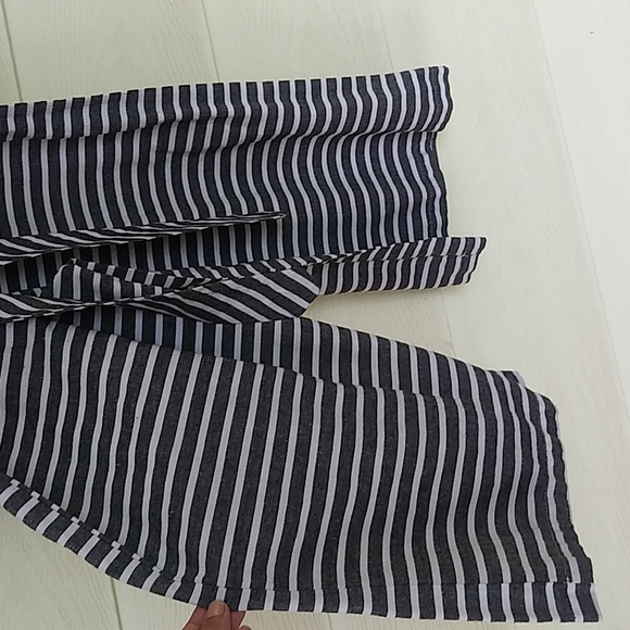 Homemade Jump suite Size Small Grey and White Strips - Picture 6 of 8